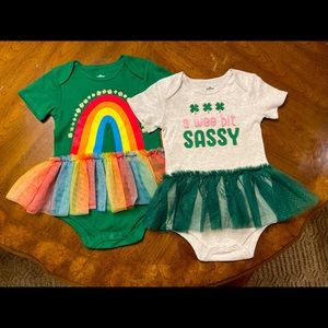 St. Patrick’s Day Seasonal Onesie Pair!